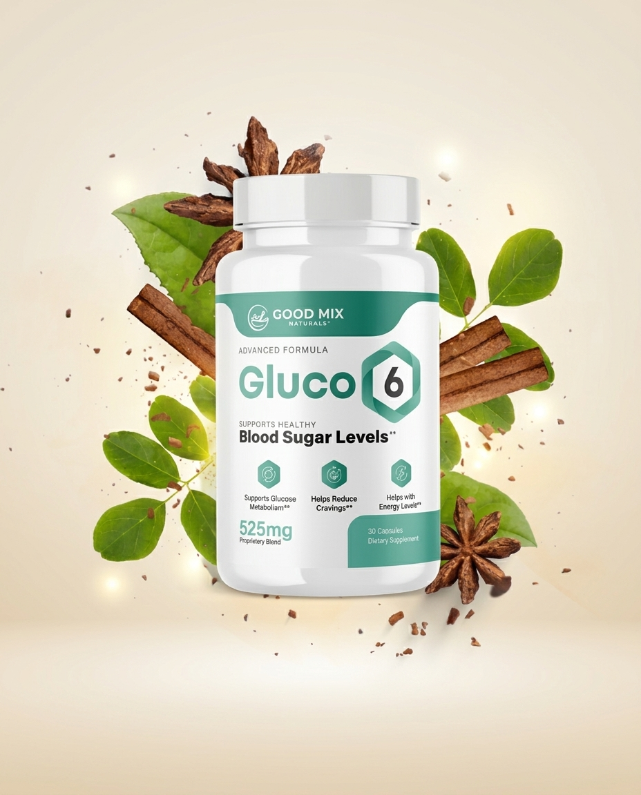 Gluco6 bottle